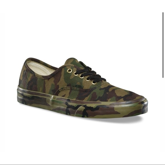 Vans Other - Camo Print Authentic Vans